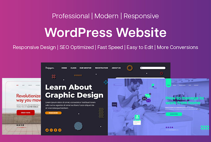 wordpress website cms